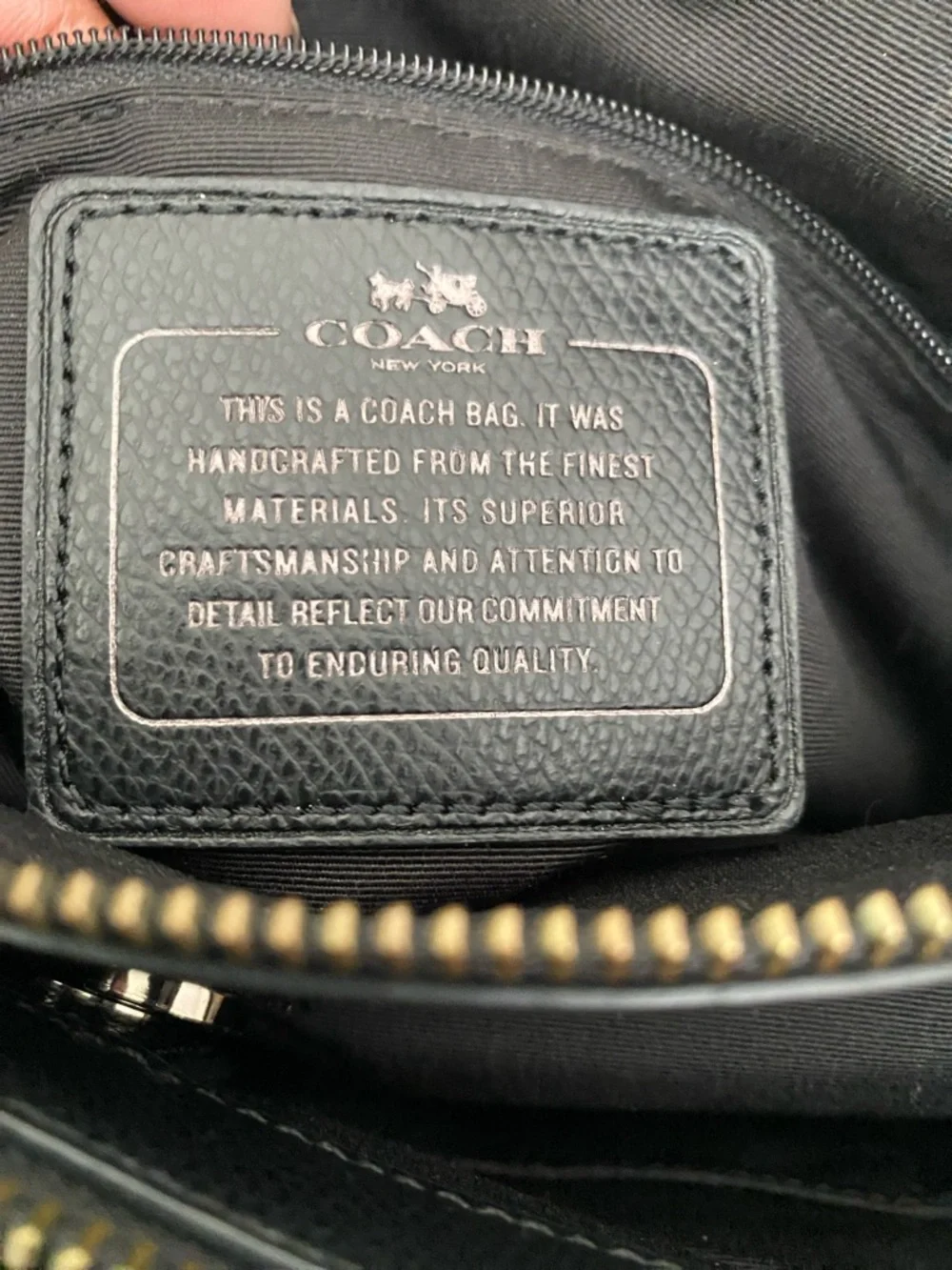 Coach Black Flower Print Mini Christie Carryall Satchel - Picture 14 of 16